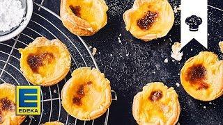 Pastel de Nata Rezept | Portugiesische Törtchen mit Vanillecreme selber machen | EDEKA