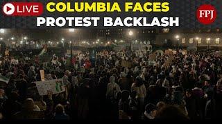 LIVE : Pro-Palestine Protesters Disrupt Columbia University Online Classes | Free Press Journal