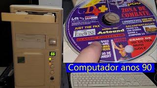 PC Retrô 486 com multimídia NOSTALGIA anos 90