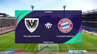 Preußen Münster vs Bayern Munich (26/09/2023) DFB Pokal PES 2021