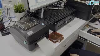 รีวิวการพิมพ์ฉลากยา โดยเครื่องพิมพ์ฉลากสินค้า Easyprint ES-9920UWP/UP โดยการใช้โหมด Peel-Off