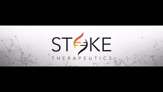 Stoke Therapeutics Media Wall in AES 2018