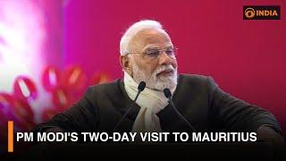 PM Modi's Two-day visit to Mauritius | DD India