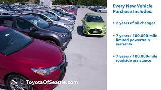 Every day is a sales event at Toyota of Seattle!