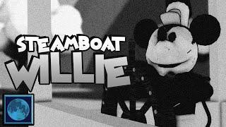 Steamboat Willie JOINS The Public Domain - [Roblox Animation]