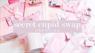 Secret Cupid Swap Unboxing from @ashleybrightcrafts