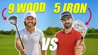 Tommy Fleetwood 9 Wood VS The 5 Iron