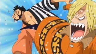 Sanji Kicks Kinemon (Dub)