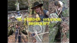 48 Stunden Bushcraft & Survival - Entdecken, erleben, scheitern - Vanessa Blank 4K - T1 - XL Version