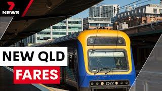 Queensland's new 50 cent public transport fare | 7NEWS