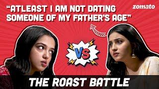 Ahsaas Channa and Revathi Pillai Roast Each Other | Ultimate Roast Battle | Sahiba Bali | Zomato