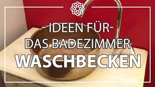 Ideen für das Badezimmer, Waschbecken