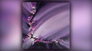 Abstract Painting / Colorful / Acrylic Paint / Palette Knife Technique / Demo #076