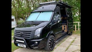 We fit CCTV for stealth camping in our VW Crafter Camper Van