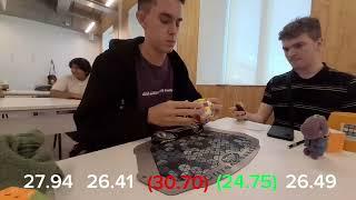 26.95 Official megaminx average