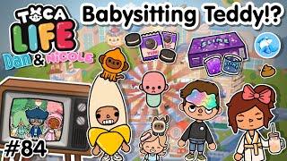 Toca Life World | Babysitting Teddy!? #84 (Dan & Nicole) Toca Boca