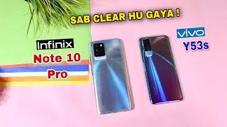 Vivo Y53s Vs Infinix Note 10 Pro Speed Test & Camera Test [Hindi/Urdu]