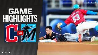 Guardians vs. Marlins Game Highlights (6/8/24) | MLB Highlights