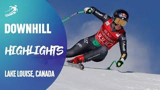 Sofia Goggia wins 4th straight Downhill on this slope | Lake Louise | FIS Alpine