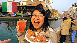 Eating EVERY Street Food in Venice, Italy 