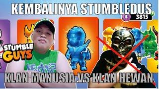 MABAR WAR ANTARA KLAN MANUSIA VS KLAN HEWAN!!! STUMBLE GUYS INDONESIA GAMING LIVE!!!