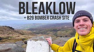 BLEAKLOW, Higher Shelf Stones + B29 Bomber Crash Site - Solo Peak District Hike