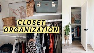 How I Keep My Tiny Closet Organized & Minimal | Alli Cherry