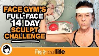 FaceGym's Full-Face 14 Day Sculpt Challenge - THIS IS REAL LIFE