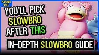 Pokemon Unite - Slowbro Guide IN DEPTH + His OP Passive  Stats & Tricks + How to Play Tips