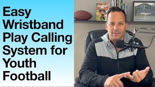 Easy Wristband Play Calling System for Youth Football