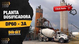 Planta Dosificadora de concreto - Hormigon  Domat (DP60-3A) Concrete Batching Plant