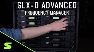 Shure GLX-D Advanced - How to Set up Frequency Manager