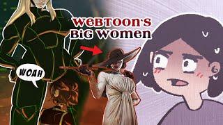 big women in webtoon be like... (webtoon roast)