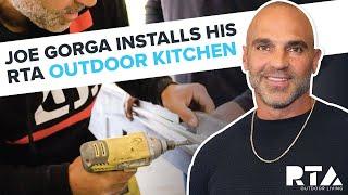 RTA Outdoor Kitchen Install with Joe Gorga | Show-Stopping Island Assembled in Hours!