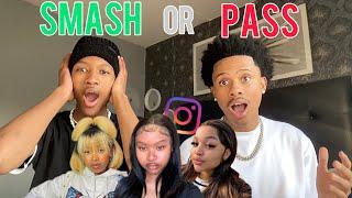 The Most Brutally Honest Smash Or Pass Ever!  INSTAGRAM EDITION !