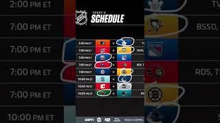 NHL PREDICTIONS