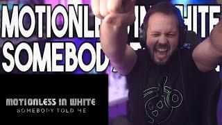 WILDCARD WEDNESDAY "Motionless In White - Somebody Told Me" | Newova REACTION!!
