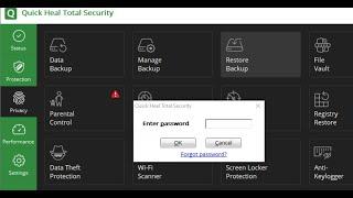 Quick heal password Create & Password Reset prosess easy step