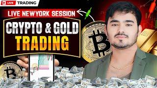 Crypto & Gold Live Trading || 3 March || The Trade Room -  Mayank Raj