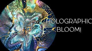 #423 Holographic Bloom! A Great Method For Interference Paints! #art