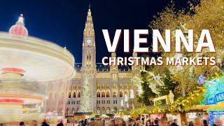 Immerse Yourself in Vienna's Magical Christmas Markets: Guide with Tips & Free Itinerary 4k