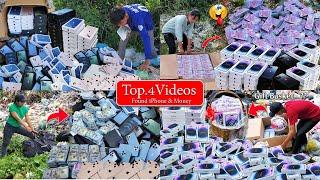 Top 4 Video : i Found a Lot of New iPhone 13-14 Series and Lots of More Money on landfill