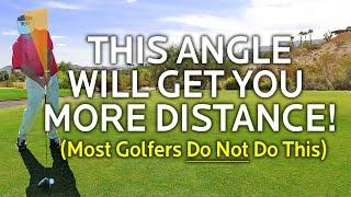 Want More Distance?  You Need This Angle!