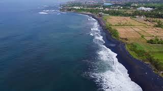 Bali Indonesia - Pantai Purnama Beach (4K UHD Travel Drone Shots)