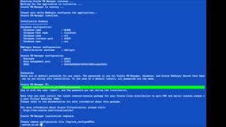 Oracle VM Manager installation step by step