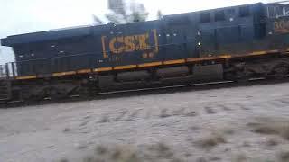 CSX C247 Loaded of Coal train Leads to Flomaton Alabama