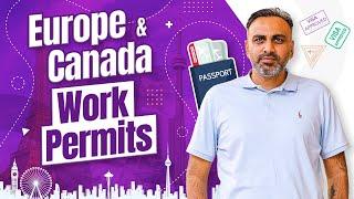 Europe & Canada Work permit 2023 | Study Visas | break stereotypes