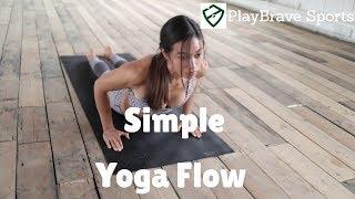 Simple Yoga Flow by PlayBrave Sports