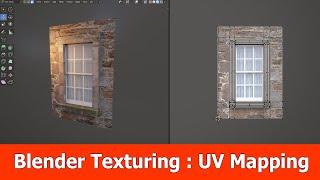 Blender Texturing Beginner Tutorial : UV Mapping