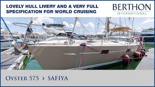 [OFF MARKET] Oyster 575 (SAFIYA), with Sue Grant - Yacht for Sale - Berthon International